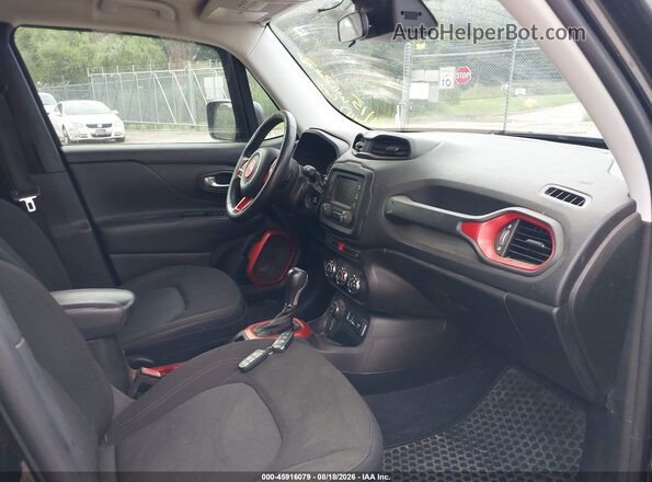 ZACCJBCB7HPE97203 2017 JEEP RENEGADE Black წინა სალონის ხედი