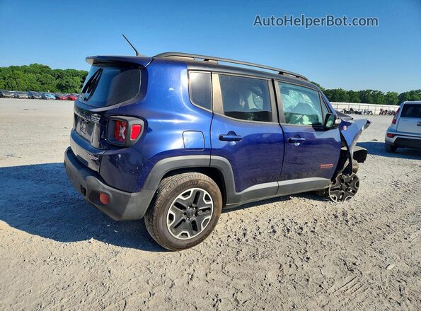 ZACCJBCB7HPF42236 2017 JEEP RENEGADE Blue Trasero derecho