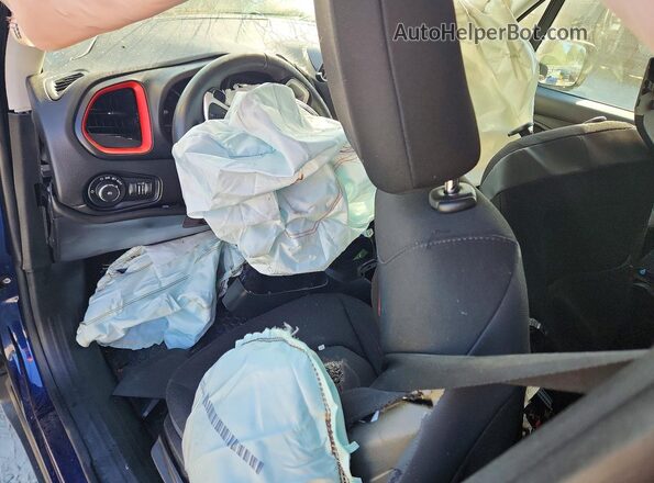 ZACCJBCB7HPF42236 2017 JEEP RENEGADE Blue Vista del salpicadero