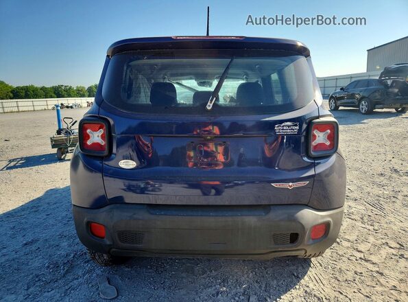 ZACCJBCB7HPF42236 2017 JEEP RENEGADE Blue Vista trasera