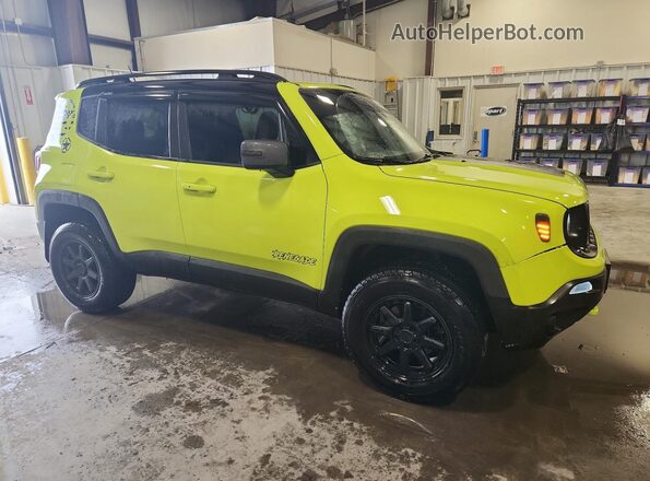 ZACCJBCB7HPF52622 2017 JEEP RENEGADE Зеленый Панорамный вид салона 360°