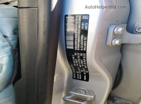 ZACCJBCB7JPH08504 2018 JEEP RENEGADE Silver VIN sticker view