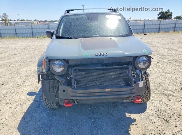 ZACCJBCB7JPJ04626 2018 JEEP RENEGADE Gray Вид спереду