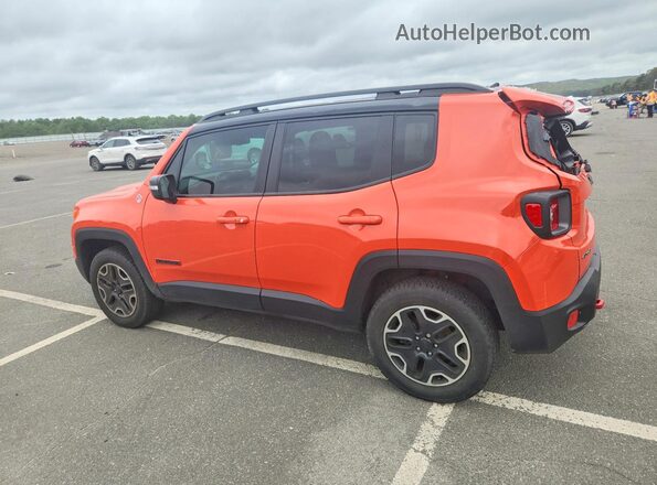 ZACCJBCT1GPC97909 2016 JEEP RENEGADE Оранжевый Задняя левая четверть