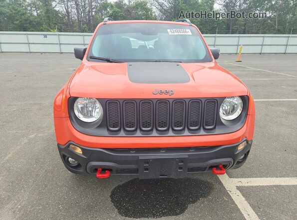 ZACCJBCT1GPC97909 2016 JEEP RENEGADE Оранжевый Вид спереди