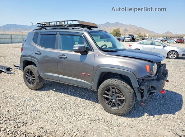 ZACCJBCT1GPD39110 2016 JEEP RENEGADE Gray Front right