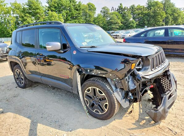 ZACCJBCT2GPD02745 2016 JEEP RENEGADE Black Առջևի աջ