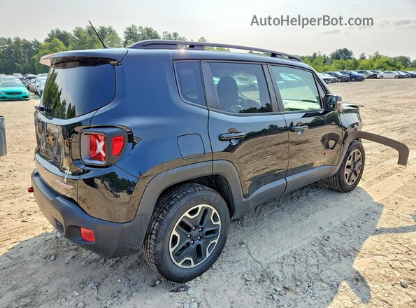 ZACCJBCT2GPD02745 2016 JEEP RENEGADE Black Հետևի աջ