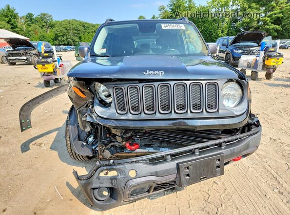 ZACCJBCT2GPD02745 2016 JEEP RENEGADE Black Դիմացի տեսք