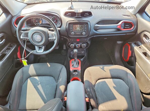 ZACCJBCT2GPD02745 2016 JEEP RENEGADE Black Առջևի վահանակի տեսք