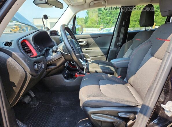 ZACCJBCT2GPD02745 2016 JEEP RENEGADE Black Սալոնի դիմացի տեսք
