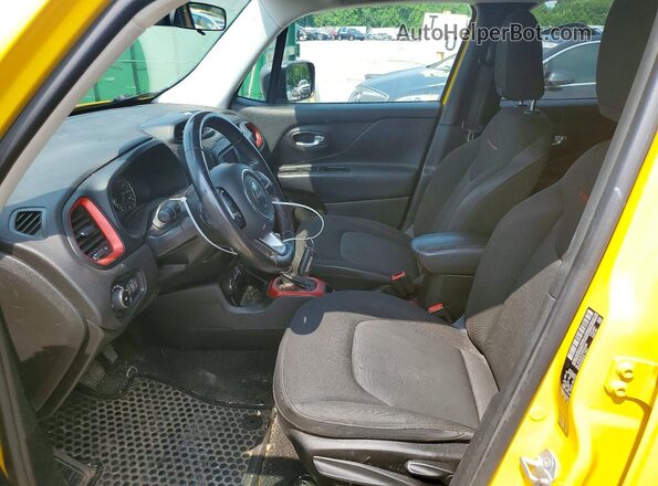 ZACCJBCT2GPD51654 2016 JEEP RENEGADE Yellow Սալոնի դիմացի տեսք