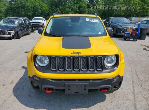 ZACCJBCT2GPD51654 2016 JEEP RENEGADE Yellow Դիմացի տեսք