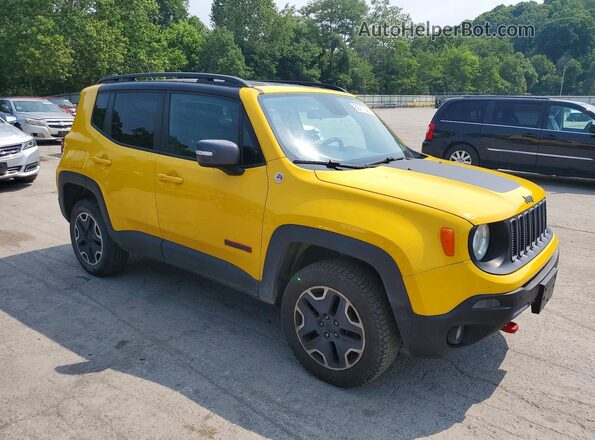 ZACCJBCT2GPD51654 2016 JEEP RENEGADE Yellow Առջևի աջ