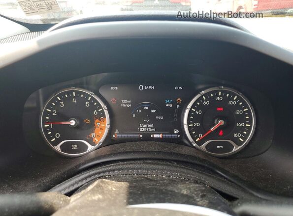 ZACCJBCT2GPD51654 2016 JEEP RENEGADE Yellow Սարքավորումների վահանակի տեսք