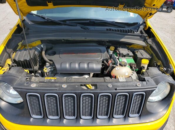 ZACCJBCT2GPD51654 2016 JEEP RENEGADE Yellow Շարժիչի բաժամունքի տեսք