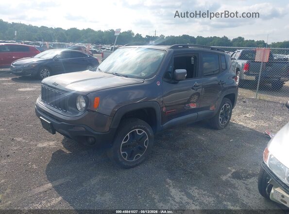 ZACCJBCT3GPC94588 2016 JEEP RENEGADE Gray Front left