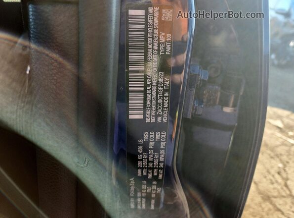 ZACCJBCT4GPD38923 2016 JEEP RENEGADE Blue Vista del compartimento del motor