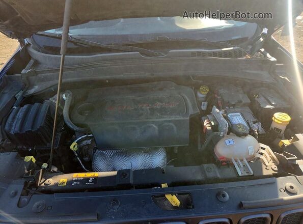 ZACCJBCT4GPD38923 2016 JEEP RENEGADE Blue Vista interior trasera