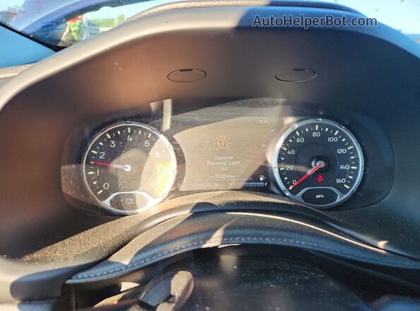 ZACCJBCT4GPD38923 2016 JEEP RENEGADE Blue Vista del cuadro de instrumentos