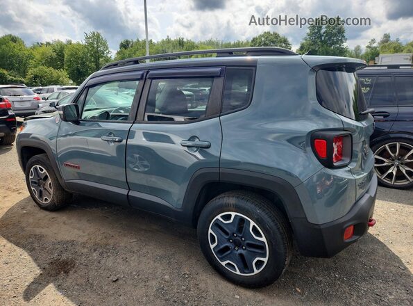 ZACCJBCT4GPD40588 2016 JEEP RENEGADE Gray Rear left