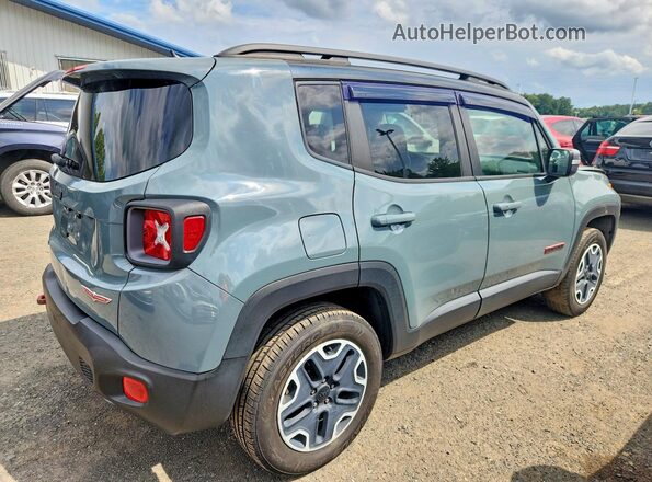 ZACCJBCT4GPD40588 2016 JEEP RENEGADE Gray Rear right