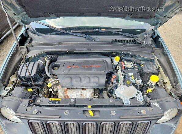 ZACCJBCT4GPD40588 2016 JEEP RENEGADE Gray Engine compartment view