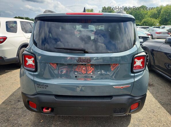ZACCJBCT4GPD40588 2016 JEEP RENEGADE Gray Rear view