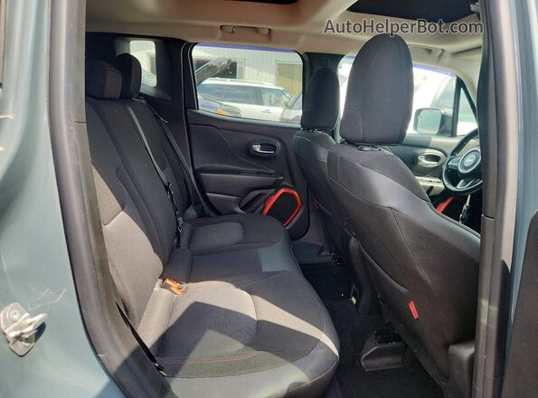 ZACCJBCT4GPD40588 2016 JEEP RENEGADE Gray Rear interior view