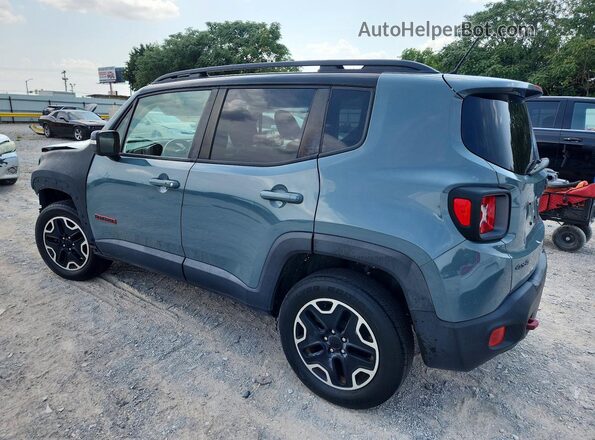 ZACCJBCT5GPD61840 2016 JEEP RENEGADE Gray Trasero izquierdo