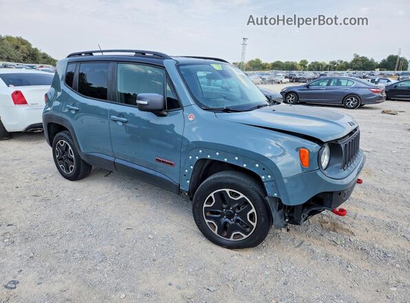 ZACCJBCT5GPD61840 2016 JEEP RENEGADE Gray Delantero derecho