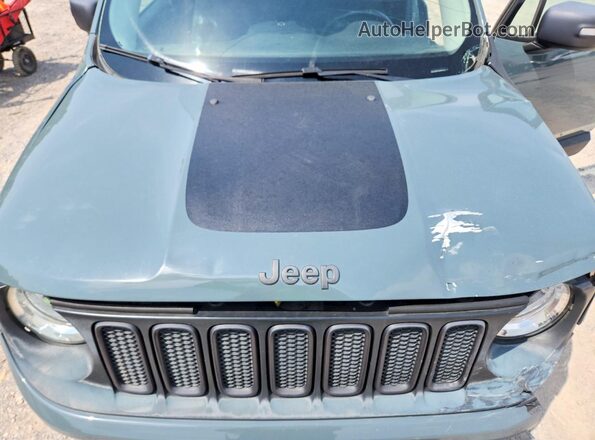 ZACCJBCT5GPD61840 2016 JEEP RENEGADE Gray Vista del compartimento del motor