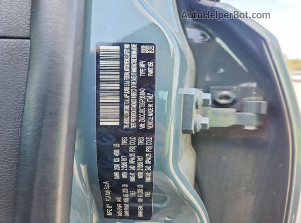 ZACCJBCT5GPD61840 2016 JEEP RENEGADE Gray Vista interior de 360 grados