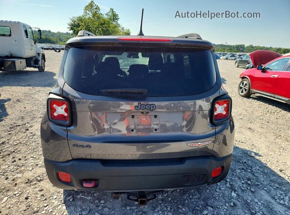 ZACCJBCT6GPD34842 2016 JEEP RENEGADE Gray უკანა ხედი