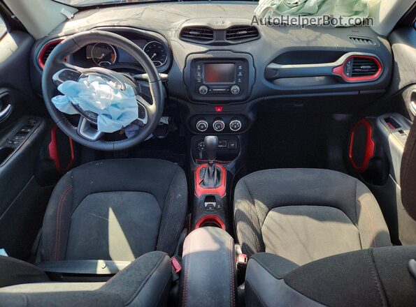 ZACCJBCT6GPD34842 2016 JEEP RENEGADE Gray წინა პანელის ხედი