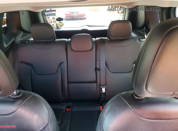 ZACCJBCT6GPD41287 2016 JEEP RENEGADE Orange Vista de los asientos traseros
