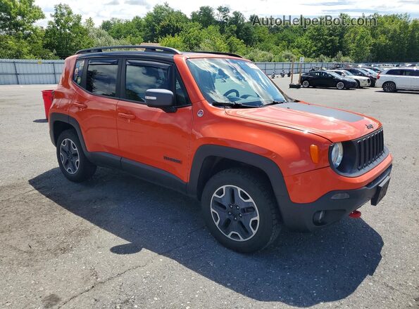 ZACCJBCT6GPD41287 2016 JEEP RENEGADE Orange Delantero derecho