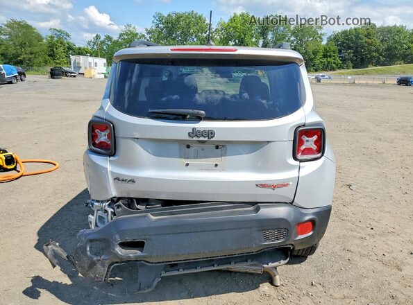 ZACCJBCT6GPD48868 2016 JEEP RENEGADE Silver Rear view