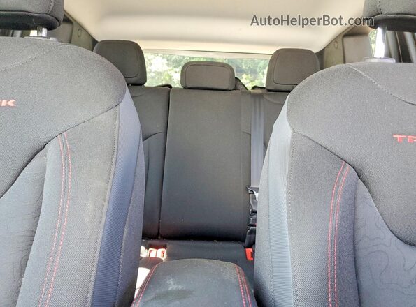 ZACCJBCT6GPD48868 2016 JEEP RENEGADE Silver Rear seats view