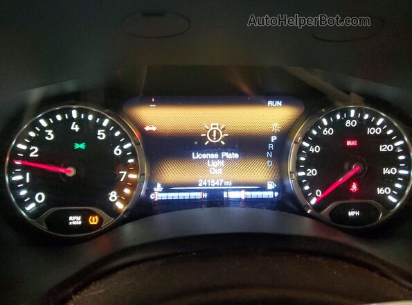ZACCJBCT6GPD64228 2016 JEEP RENEGADE White Instrument cluster view