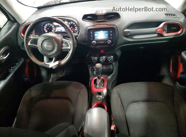 ZACCJBCT6GPD64228 2016 JEEP RENEGADE White Dashboard view