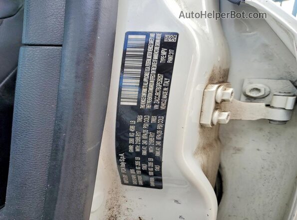 ZACCJBCT6GPE26257 2016 JEEP RENEGADE White Widok naklejki z numerem VIN