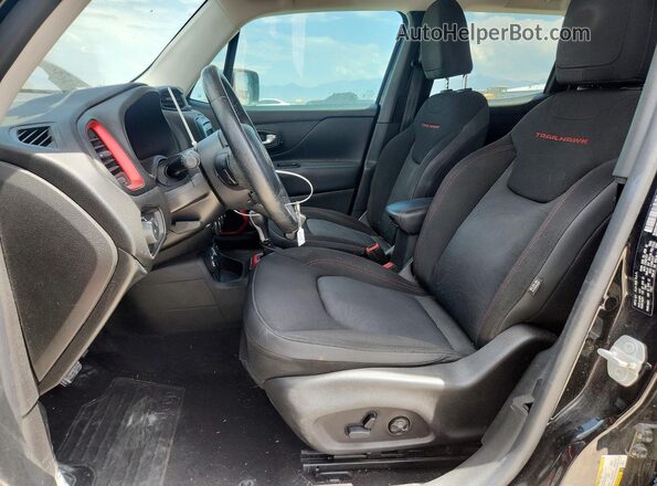 ZACCJBCT7GPC84081 2016 JEEP RENEGADE Black Vista interior delantera