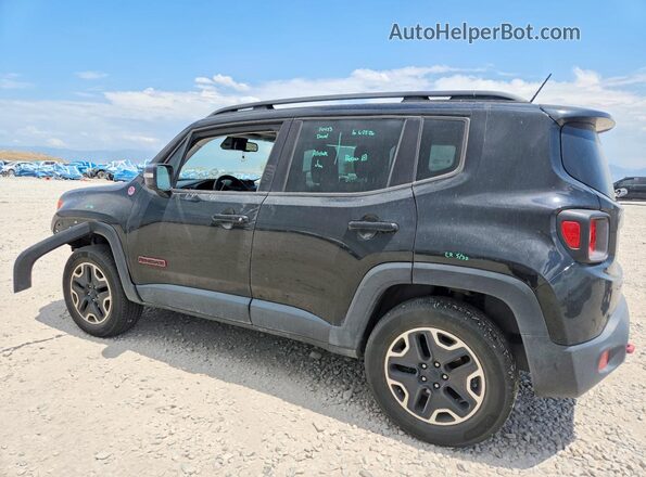 ZACCJBCT7GPC84081 2016 JEEP RENEGADE Black Trasero izquierdo