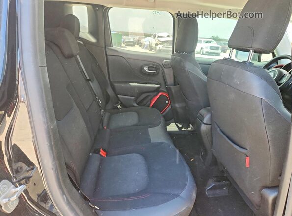 ZACCJBCT7GPC84081 2016 JEEP RENEGADE Black Vista de los asientos traseros