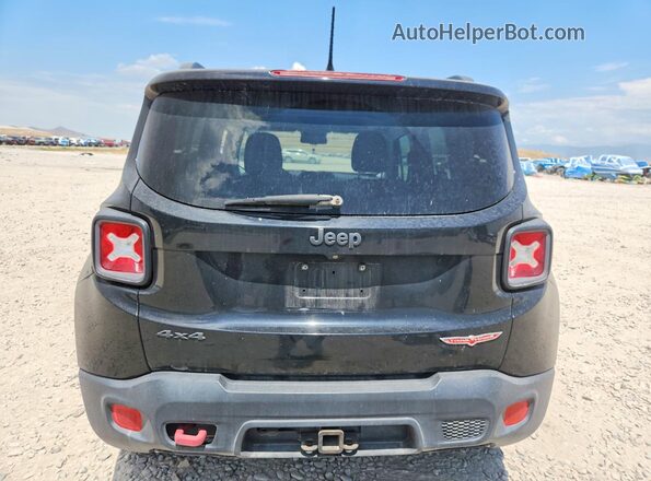 ZACCJBCT7GPC84081 2016 JEEP RENEGADE Black Vista trasera
