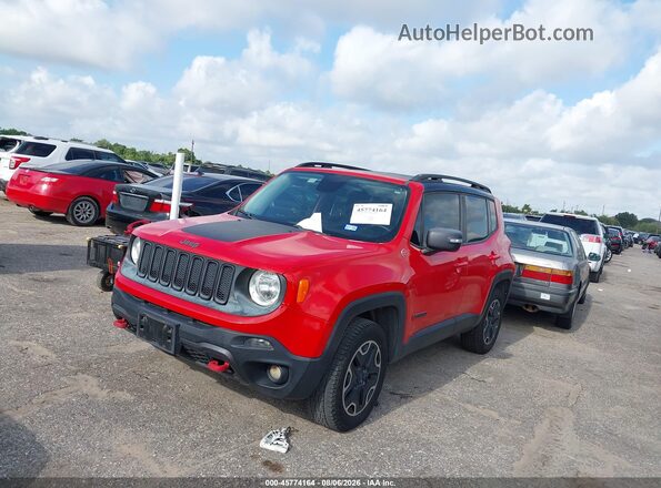 ZACCJBCT7GPD76713 2016 JEEP RENEGADE Красный Передняя левая четверть