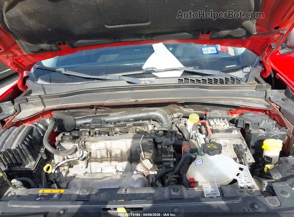 ZACCJBCT7GPD76713 2016 JEEP RENEGADE Красный Вид сзади