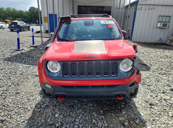 ZACCJBCT8GPC45015 2016 JEEP RENEGADE Red Front view