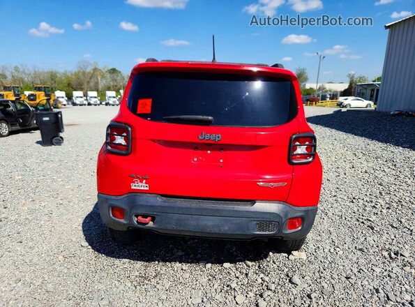 ZACCJBCT8GPC45015 2016 JEEP RENEGADE Red Rear view